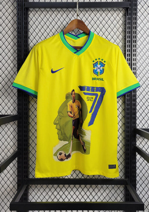 Brazil Pelé Commemorative Limited Jersey