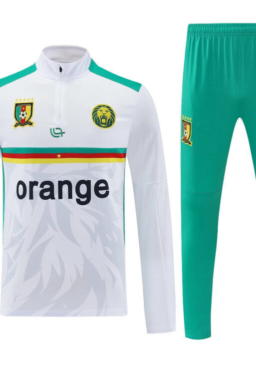 2025/2026 Cameroon Green and White Tracksuit