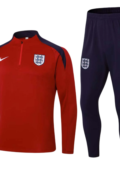 England Black and Purple Tracksuit