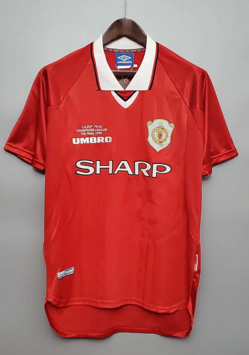 1999/2000 Retro Manchester United European Home Jersey