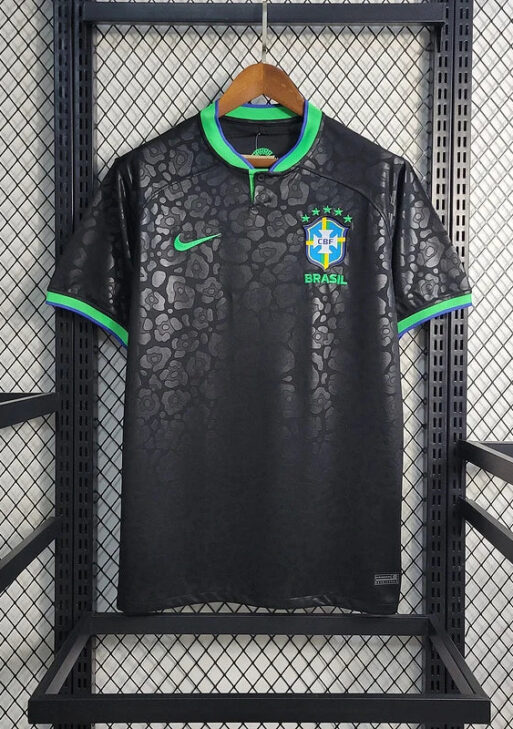 Brazil "Black Leopard" Limited Jersey