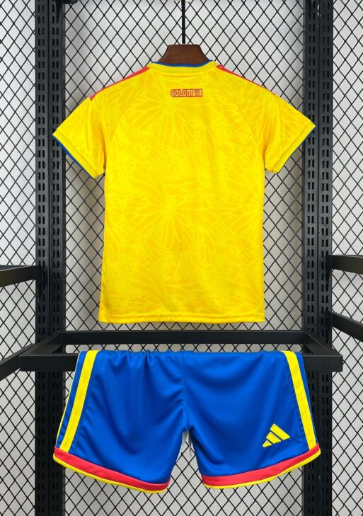 2026 Colombia Home World Cup Kit Kids Size