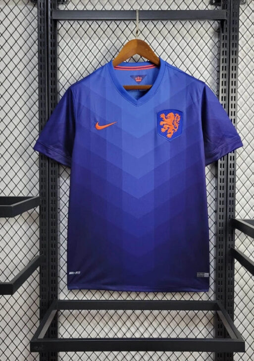 2014 Retro Netherlands Away Jersey