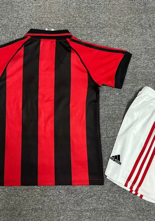 1998/1999 Retro AC Milan Home Kit Kids Size