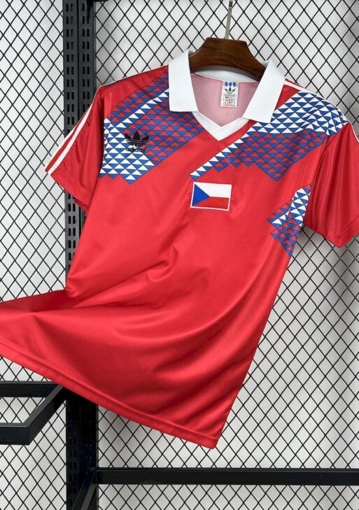 1990 Retro Slovakia Home Jersey