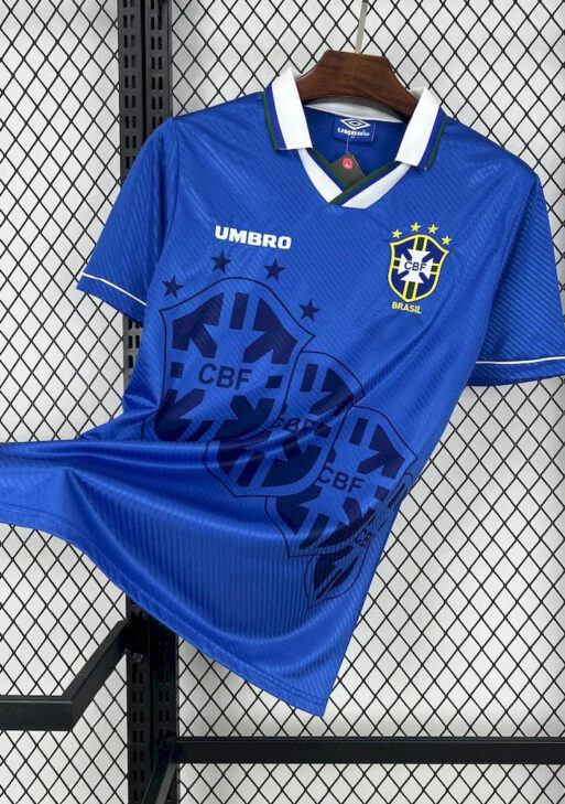 1994 Retro Brazil Away Jersey