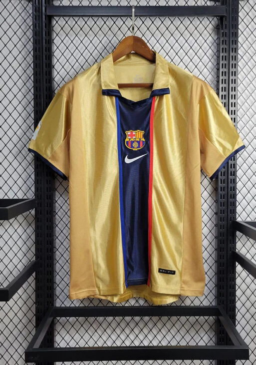 2001/2002 Retro Barcelona Away Jersey