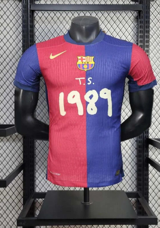 Barcelona X Taylor Swift 1989 Limited Jersey