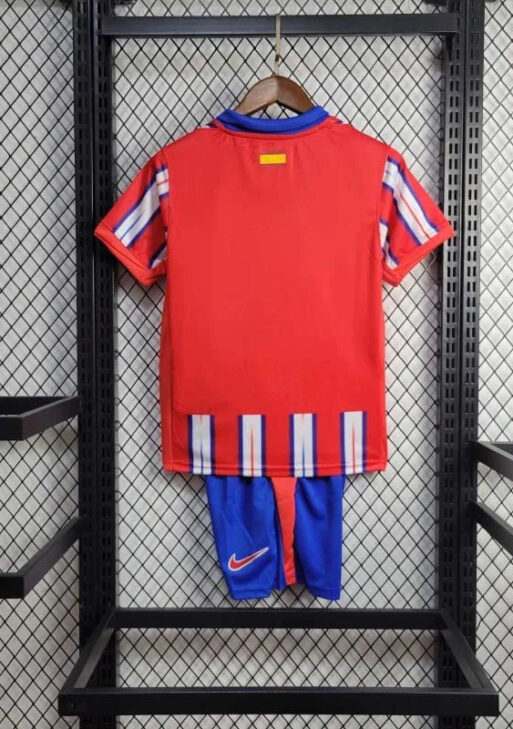 2024-2025 Atletico Madrid Home Kit Kids Size
