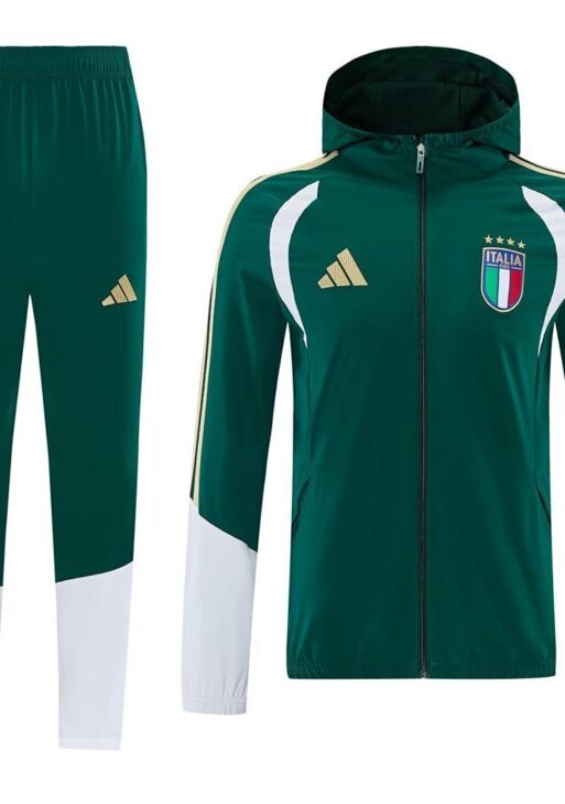 Italy Green and White Tracksuit