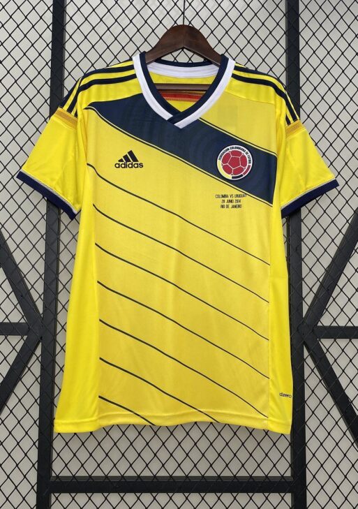 2014 Retro Colombia Home Jersey