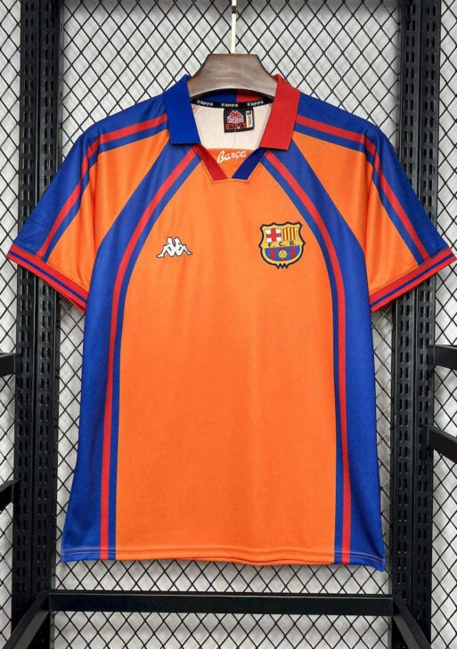 1997-1998 Retro Barcelona Away Jersey