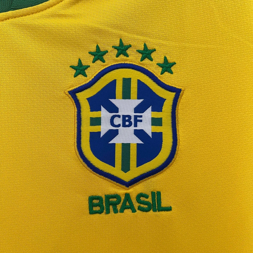 2010 Retro Brazil Home Jersey - Image 3