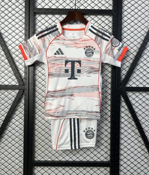 2025/2026 Bayern Munchen Away Kit Kids Size