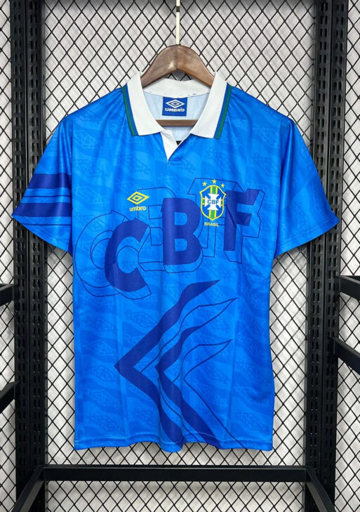 1991-1993 Retro Brazil Away Jersey