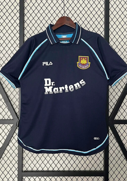 1999-2001 Retro West Ham United Third Away Jersey