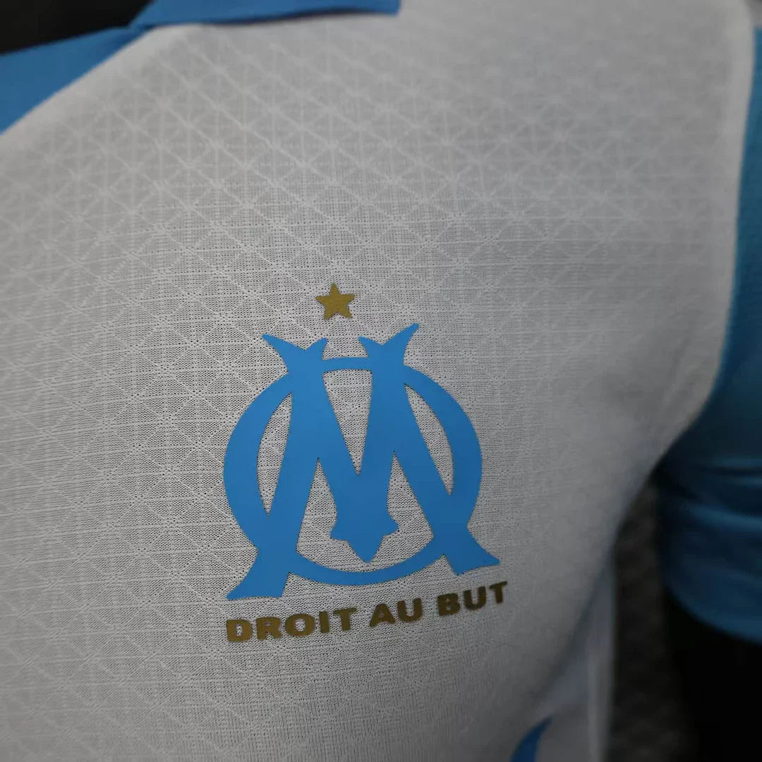 2025/2026 Olympique de Marseille Home Kit - Image 4