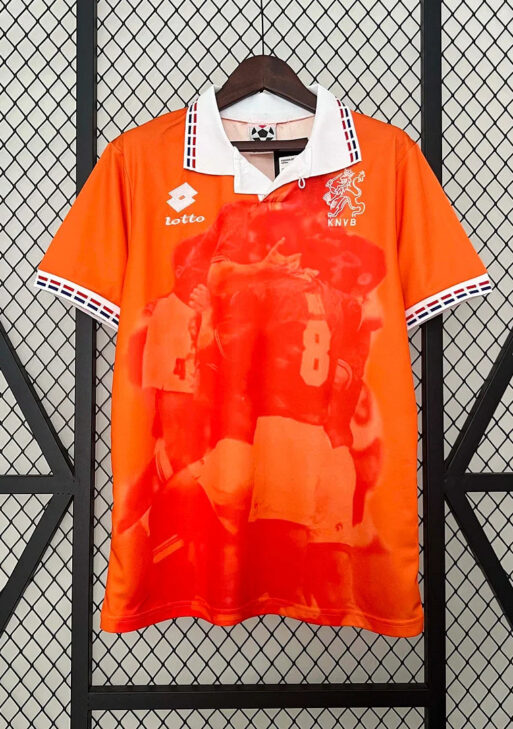 1996 Retro Netherlands Home Jersey