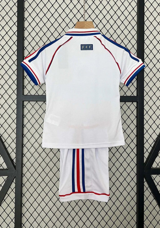 1998 Retro France Away Kit Kids Size