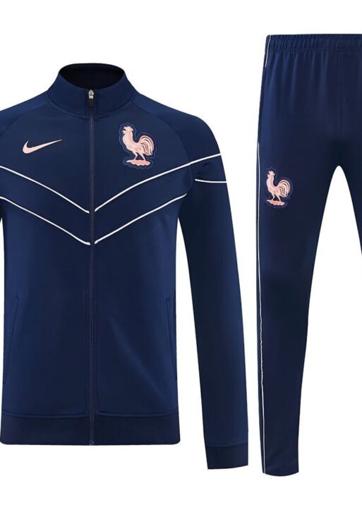 France Navy Blue Tracksuit