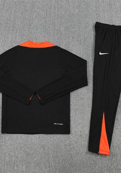 2025/2026 Brazil Orange and Black Tracksuit