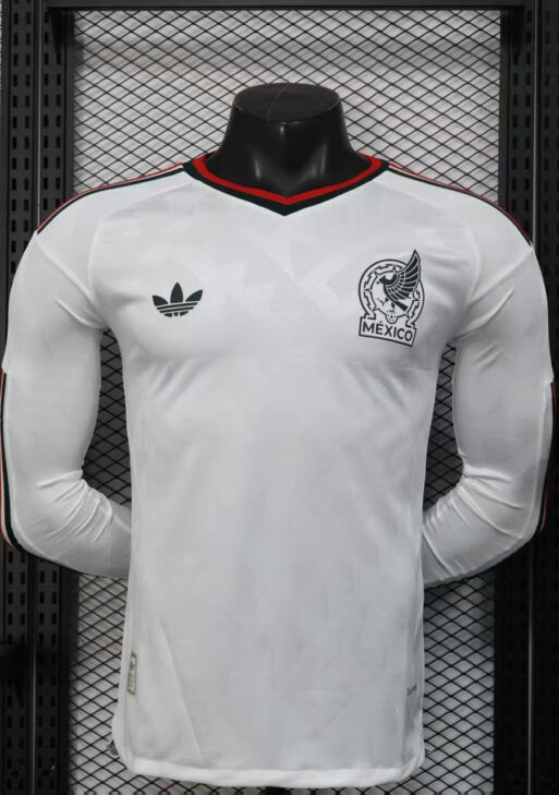 2026 Mexico Away World Cup Kit Long Sleeve Player Version