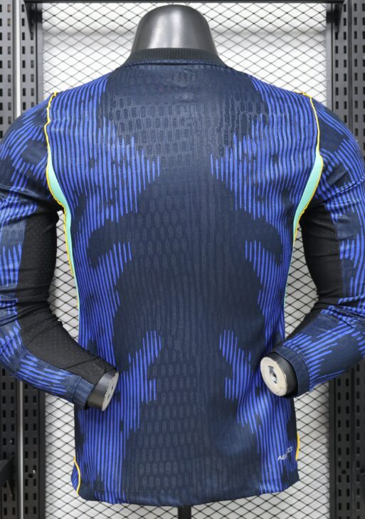 2026 Brazil Away World Cup Kit Long Sleeve Player Version