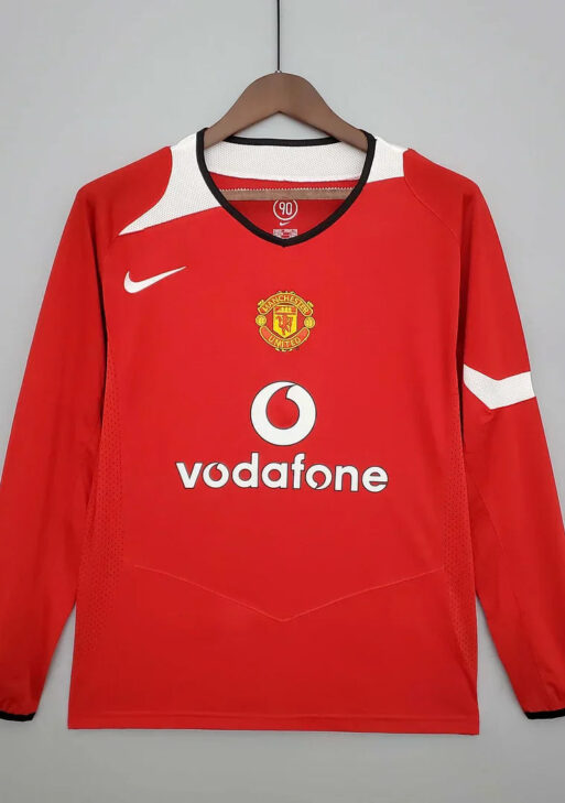 2004/2006 Retro Manchester United Home Long Sleeve