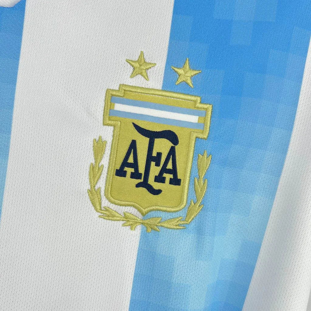 2018 Retro Argentina Home Jersey - Image 3