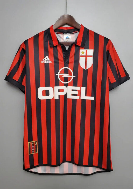 1999/2000 Retro AC Milan Home Jersey