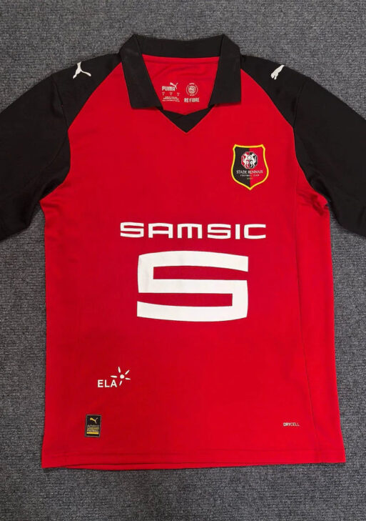 2025-2026 Stade Rennais Home Kit
