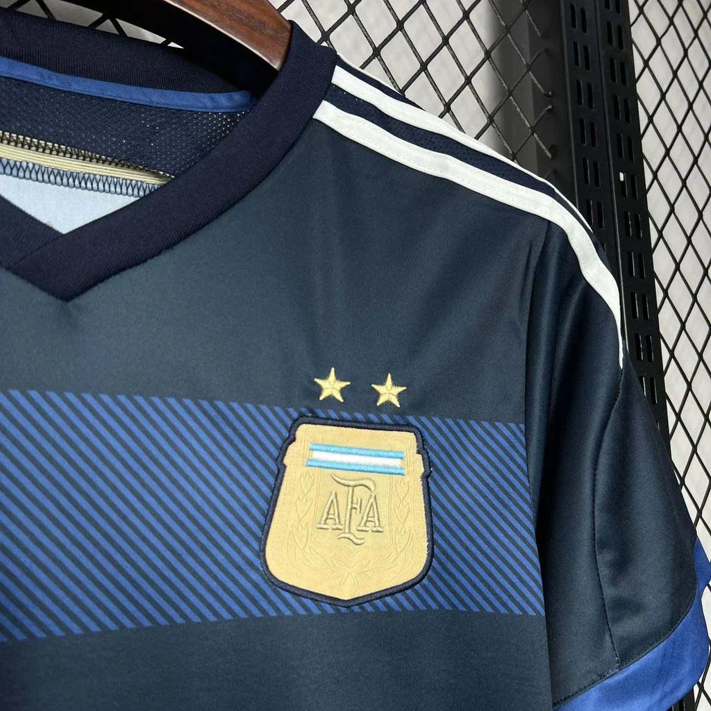 2014 Retro Argentina Away Jersey - Image 3