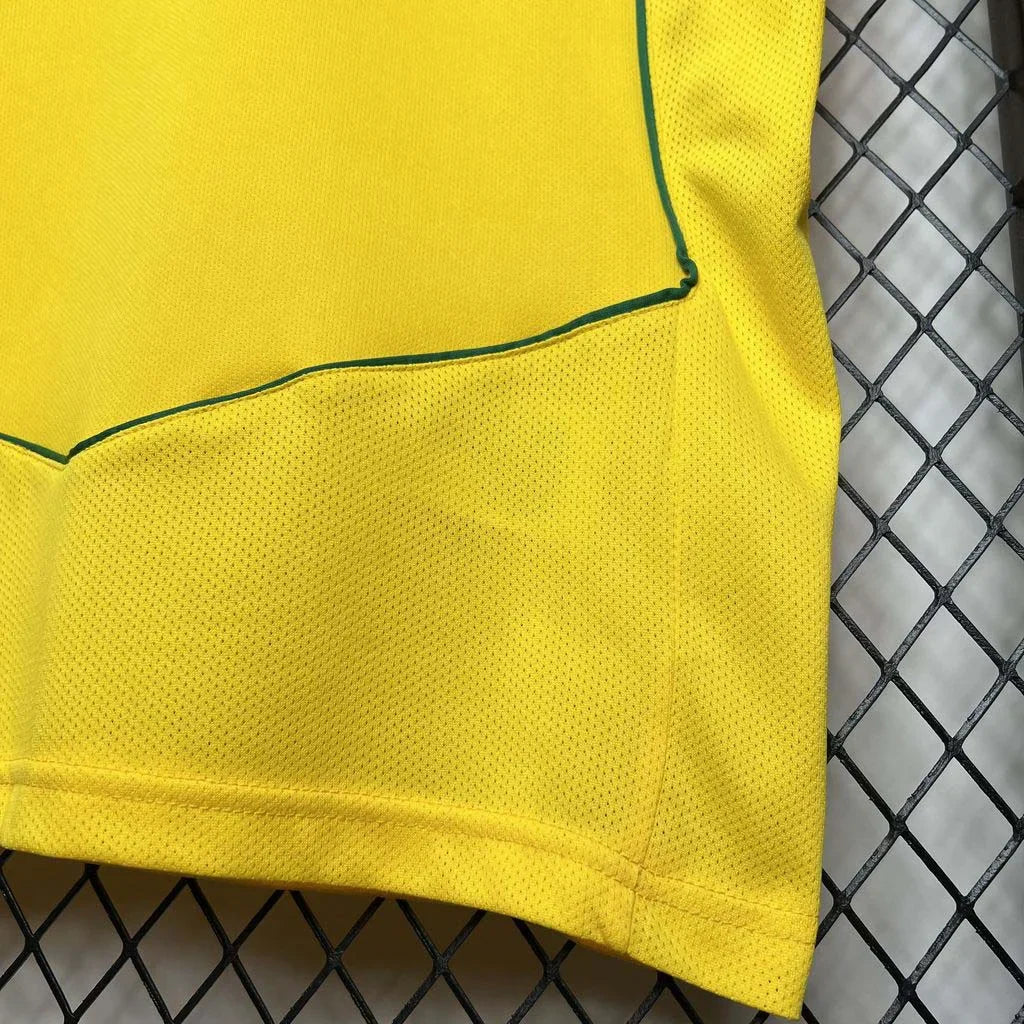2004 Retro Brazil Home Jersey - Image 5