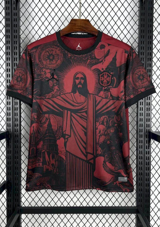Brazil "Jesus" Red Limited Jersey