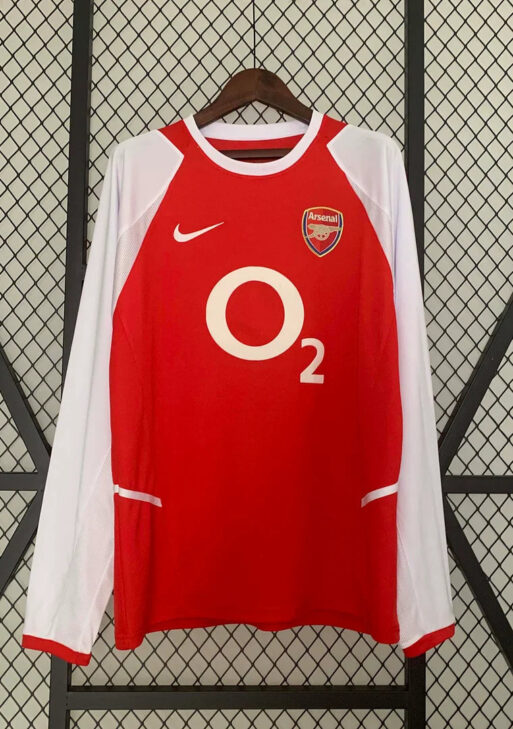 2003-2004 Retro Arsenal Home Long Sleeve