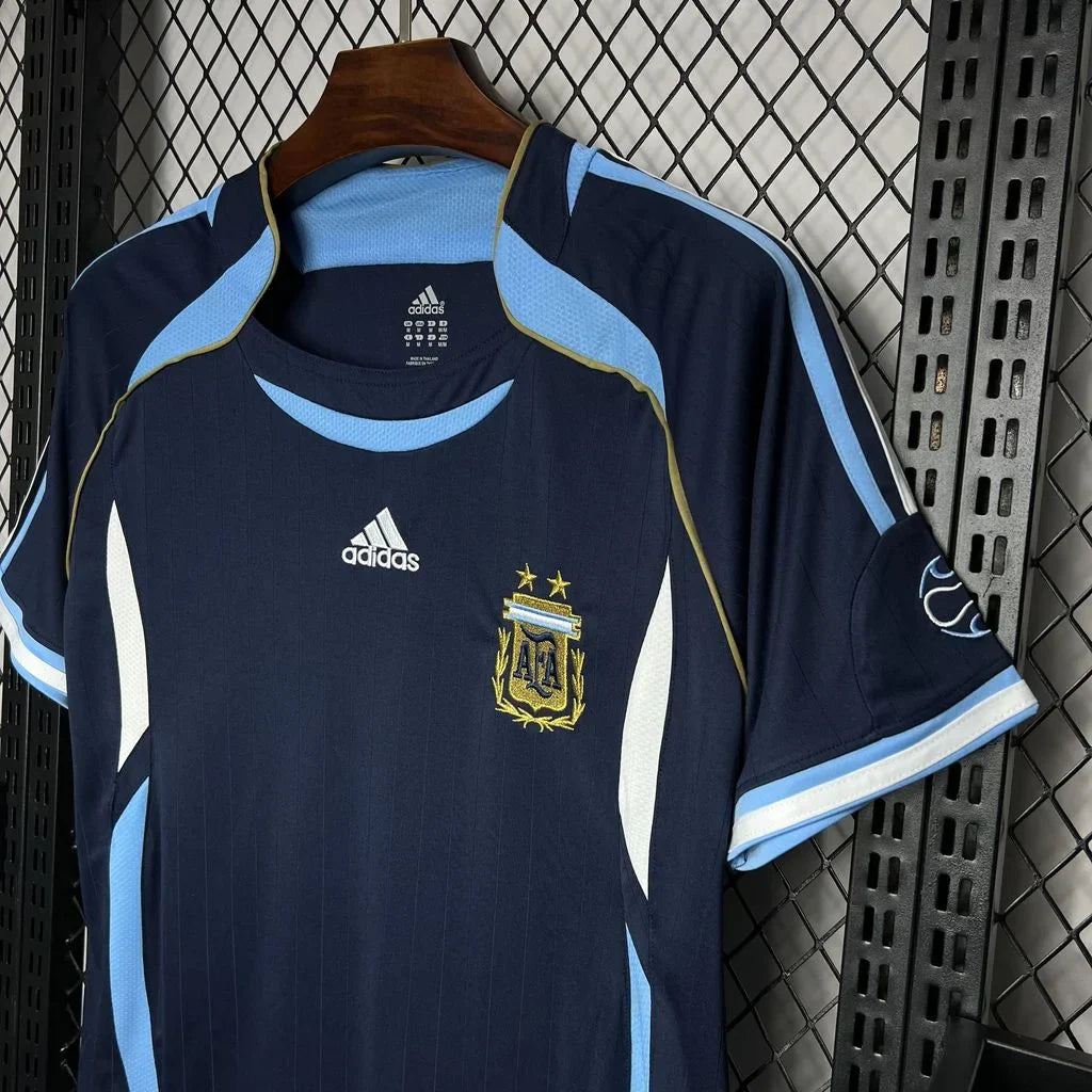 2006 Retro Argentina Away Jersey - Image 4
