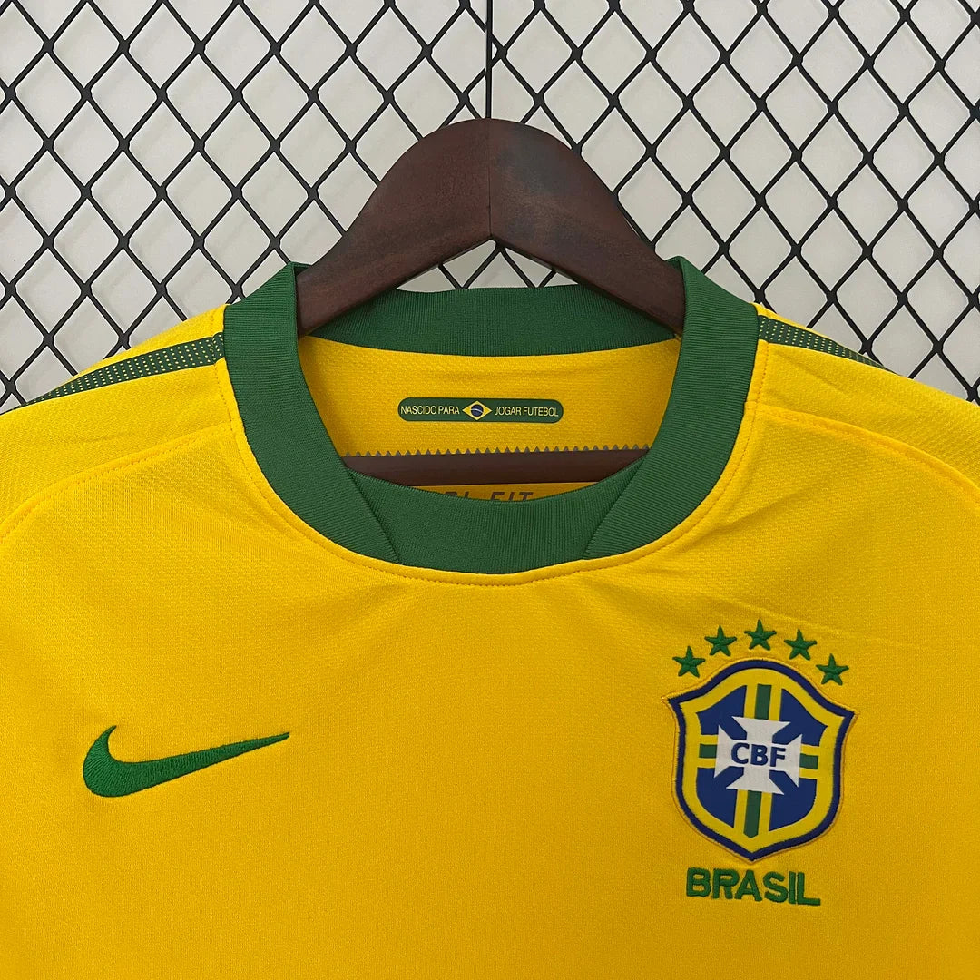 2010 Retro Brazil Home Jersey - Image 4