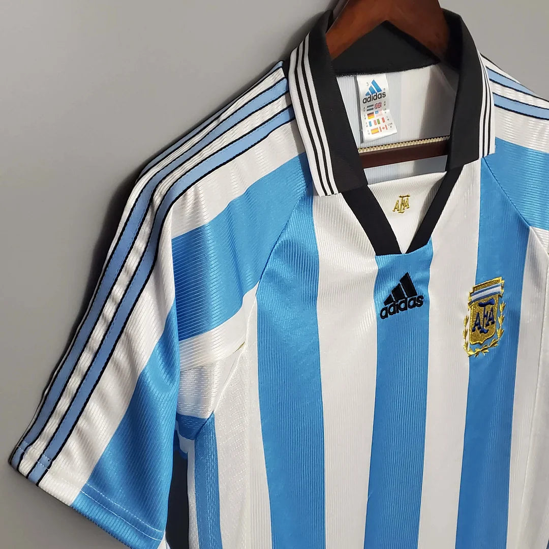 1998 Retro Argentina Home Jersey - Image 2