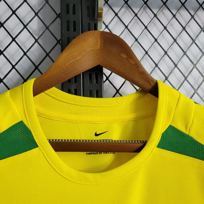 2002 Retro Brazil Home Jersey - Image 4