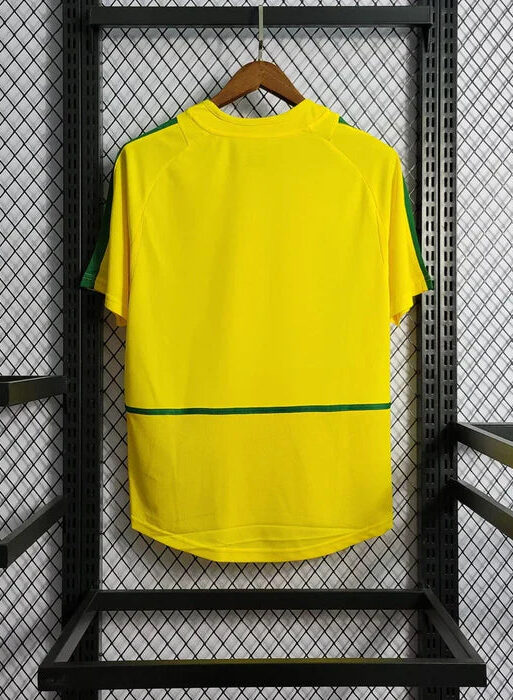2002 Retro Brazil Home Jersey