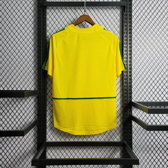 2002 Retro Brazil Home Jersey - Image 1