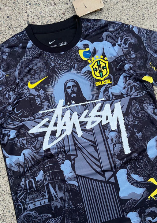 Stüssy x Brazil "Jesus" Limited Jersey