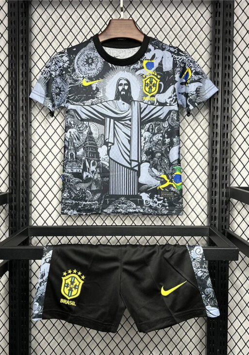 Brazil ”Jesus” Limited Jersey Kids Size