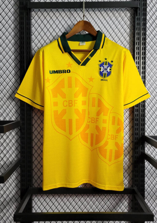 1993-1994 Retro Brazil Home Jersey