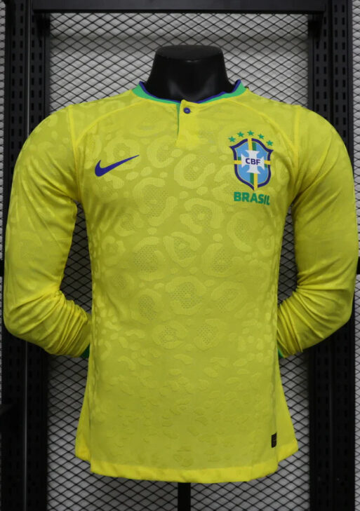 Brazil 2022 Home Kit Long Sleeve