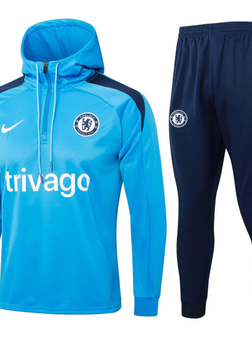 Chelsea FC Light Blue and Dark Blue Tracksuit