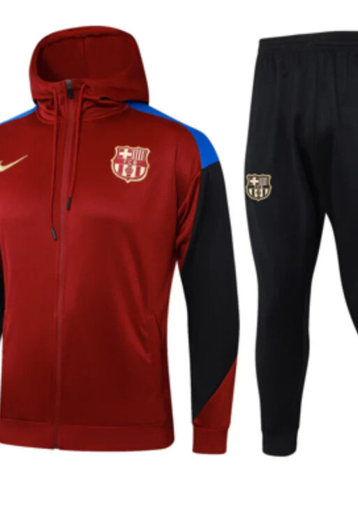Barcelona Red and Black Tracksuit