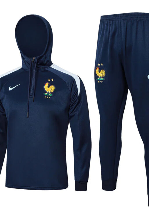 France 2024 Dark Blue Tracksuit