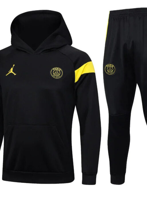 PSG Black and Yellow Tracksuit
