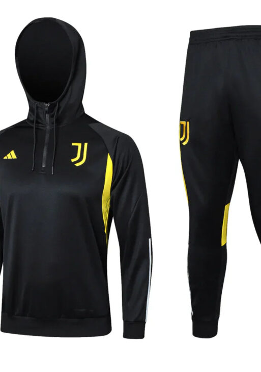 Juventus Black and Yellow Tracksuit